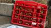Pallet w/ hand winch, JD tool box w/ frame mount including contents (asst&rsquo;d sockets, set of flat wrenches, pliers), Mastercraft socket set, Fairview air brake service kit, Impact socket set &frac34; drive (13/16&rdquo; up to 1 &frac12;&rdquo;), SKC tap and dye set, set of big flat - 3