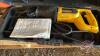 Pallet w/ Stihl 024 chainsaw, measuring wheel, pipe wrench, receiver hitch, recoil off small engine, Dewalt electric reciprocating saw - 3