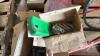 Pallet w/ Stihl 024 chainsaw, measuring wheel, pipe wrench, receiver hitch, recoil off small engine, Dewalt electric reciprocating saw - 4