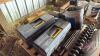 Pallet w/ potato harvester parts, Star wheels, roller drives, (2) boxes of bearings, roller wheels, vice - 4