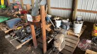 16HP Briggs + Stratton auger motor coupled to a shop built mosquito fogger