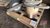 Pallet w/ wheelbarrow, Pow-Vac shop vac - 3