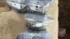 Pallet w/ asst&rsquo;d bolts, nuts and washers (3/8&rdquo; up to 5/8&rdquo;) various sizes and lengths, (4) drill bit indexes w/ drill bits, pressure pump - 9