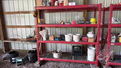 Snap-On adjustable shelving unit, (A), (Contents not included &ndash; shelving only)