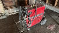 Lincoln Power Mig 255 mig welder w/ gas attachment