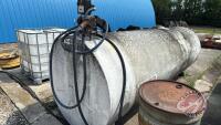 1000 gal Westeel single wall fuel tank (Tank C)