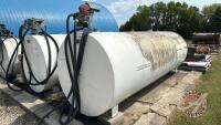 1000 gal Westeel single wall fuel tank (Tank A)
