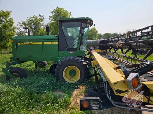 JD 4895 swather s/n181365