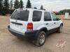 2003 Ford Escape XLT SUV, 200,737 showing, VIN#1FMYU93133KE12949, Owner: Jerry D Liske, Seller: Fraser Auction Service Ltd _______________________ ,*Key + TOD* H67 - 4
