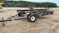 Heavy Duty AmeriFab 30' header transport, s/n1A9EE2827DE858054, H53