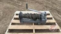 hand crank cable winch H59