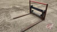 48" pallet forks (Kubota/ Case IH quick attach), H55
