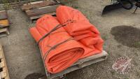 Pallet of (3) New 8'x20' insulated tarps H47