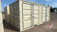 20' Sea Container w/ Side doors (A), S/N 25600084, H39