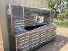 TMG StanForge-WBC25D 10' 25-Drawer Workbench Cabinet Combo with 68" Pegboard, H38 - 4