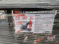 TMG StanForge-TBH88, 8-ft Tractor Swing Backhoe Attachment, H38