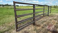 New 24' freestanding 5-bar panel, H79