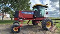 36' NH Speedrower 130 swather s/nYEG671046 H34 ****key and box of parts****