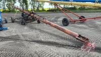 8"X49' auger w/hyd self mover & Wheatheart bin sweep, sn-49129 ****Key****, H77