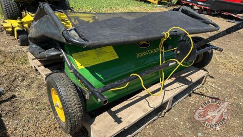 JD lawn sweeper, H72
