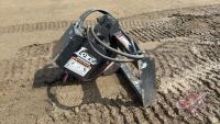 Lowe 1650 skid steer mount hyd post hole auger, H70