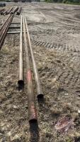 approx 25' x 3 1/2" pipe H95