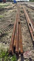 approx 31' x 2 3/8" length of drill stem pipe H95 (J)