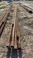 approx 31' x 2 3/8" length of drill stem pipe H95 (I)