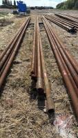 approx 31' x 2 3/8" length of drill stem pipe H95 (F)