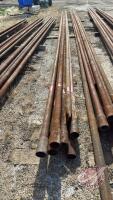 approx 31' x 2 3/8" length of drill stem pipe H95 (D)