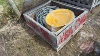 Crate of Westeel bin parts (C) H93