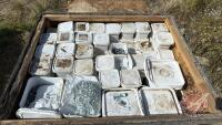 Crate of Westeel bin parts (B) H93
