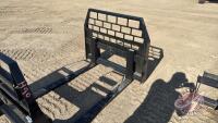 48" skidsteer mount pallet forks, H91