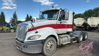 2013 IH Eagle ProStar+ tandem axle highway truck (UNIT B), 605,316 showing, VIN#3HSDLSMR0DN478663, Owner: Heritage CO-OP 1997 Ltd, Seller: Fraser Auction Service Ltd ________________________________________ H65, ***KEYS & TOD***