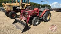 MF 1260 MFWD tractor with MF 1466 loader, s/n-K-H0811 H98 ****Key and Manual****