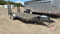 2001 Norbert's 16' Utility flat deck trailer, VIN# 2N9U4S5291G017418 Owner: ST. Alphonse - Bruxelles Soil and Water Management Assc. Seller: Fraser Auction Service Ltd _______________________________________ **TOD**H98