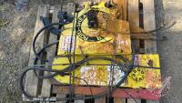 pallet with (1) Keer Sheer and (1) Roto Sheer, H100