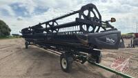 40' MacDon FD75-S Flex Draper header on Horst 4 wheel transport s/n262170 H83