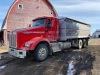 *2012 Kenworth T800 T/A grain truck, 947,344 showing, 15,696 hours showing, VIN# 1XKDDP9X7CJ958649, Owner: 3694306 MB LTD, Seller: Fraser Auction________________ ***TOD, SAFETIED & KEYS*** - 3