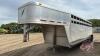 2003 Featherlite aluminum tandem axle stock trailer VIN# 4FGL024223C058693 Owner: Casey R McCuaig Seller: Fraser Auction Service Ltd ____________________________________________ H82 ****TOD****