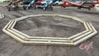 19' Triple Bin Skid, H93