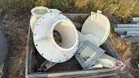 Crate of misc. bin parts H93