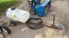 25 gal sprayer tank on wagon, no pump or booms, H67 - 2