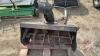 33" front mount snowblower, H67