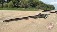 2 wheel Blanchard swather transport, H108