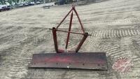 6' 3PT blade manual angle, H106