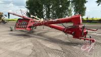 13"x70' buhler/farmking 1370 pto swing hopper auger, s/n21912859 H103