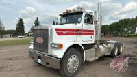 1995 Peterbilt hwy tractor, 463,560 showing, VIN# 1XDPFD98X1SN368471, OWNER: Grant Boryskavich, Seller: Fraser Auction Service Ltd. _________________________________**KEYS&TOD**, H102