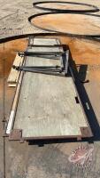 Sheep panels, Metal frame, plywood centers H99