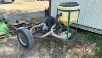 Handler I Chemical system with pump on 2 wheel wagon, H121